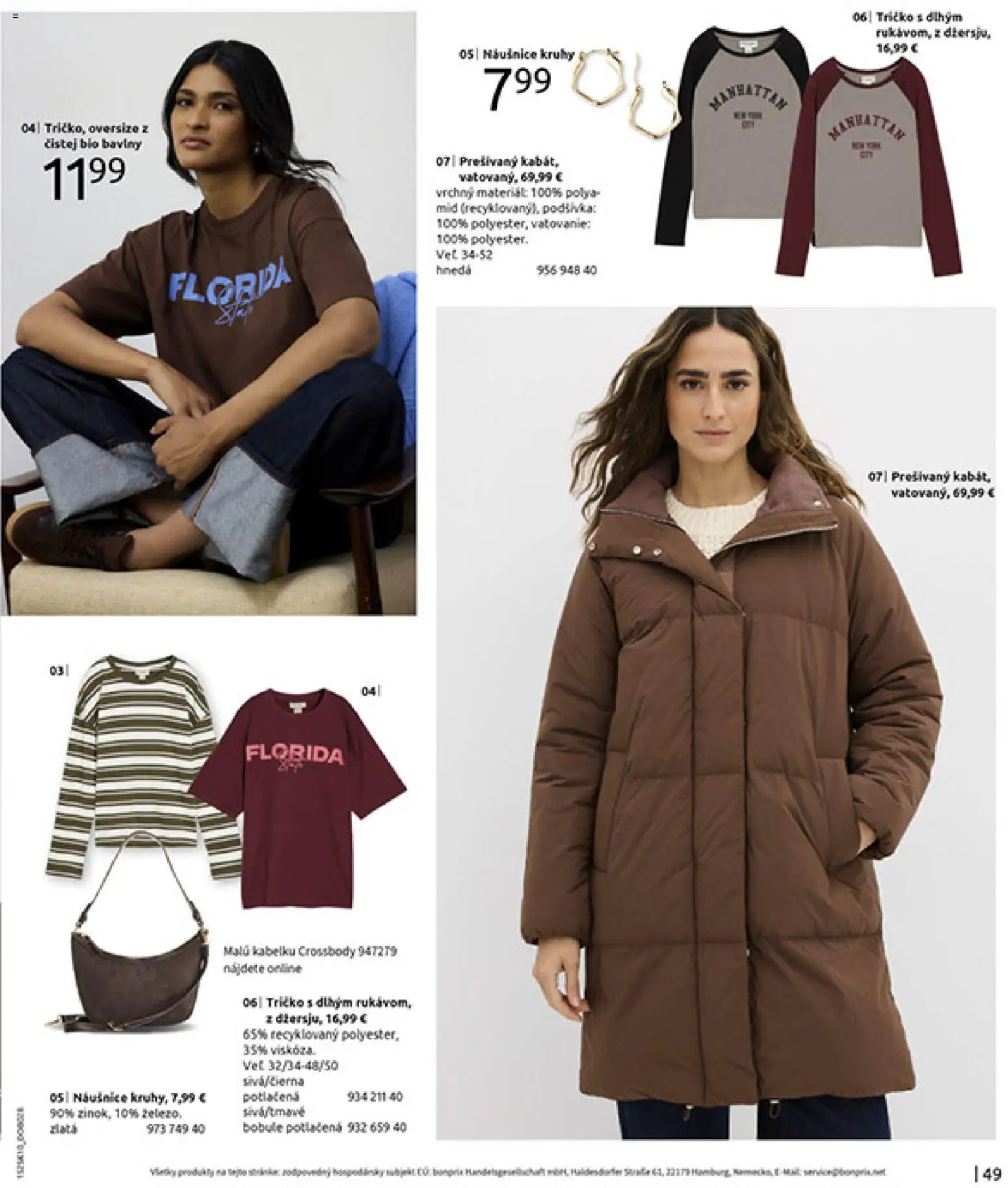 Nové Bonprix akcie – leták je platný od 01.11.2025 | Strana: 51 | Produkty: Tričko