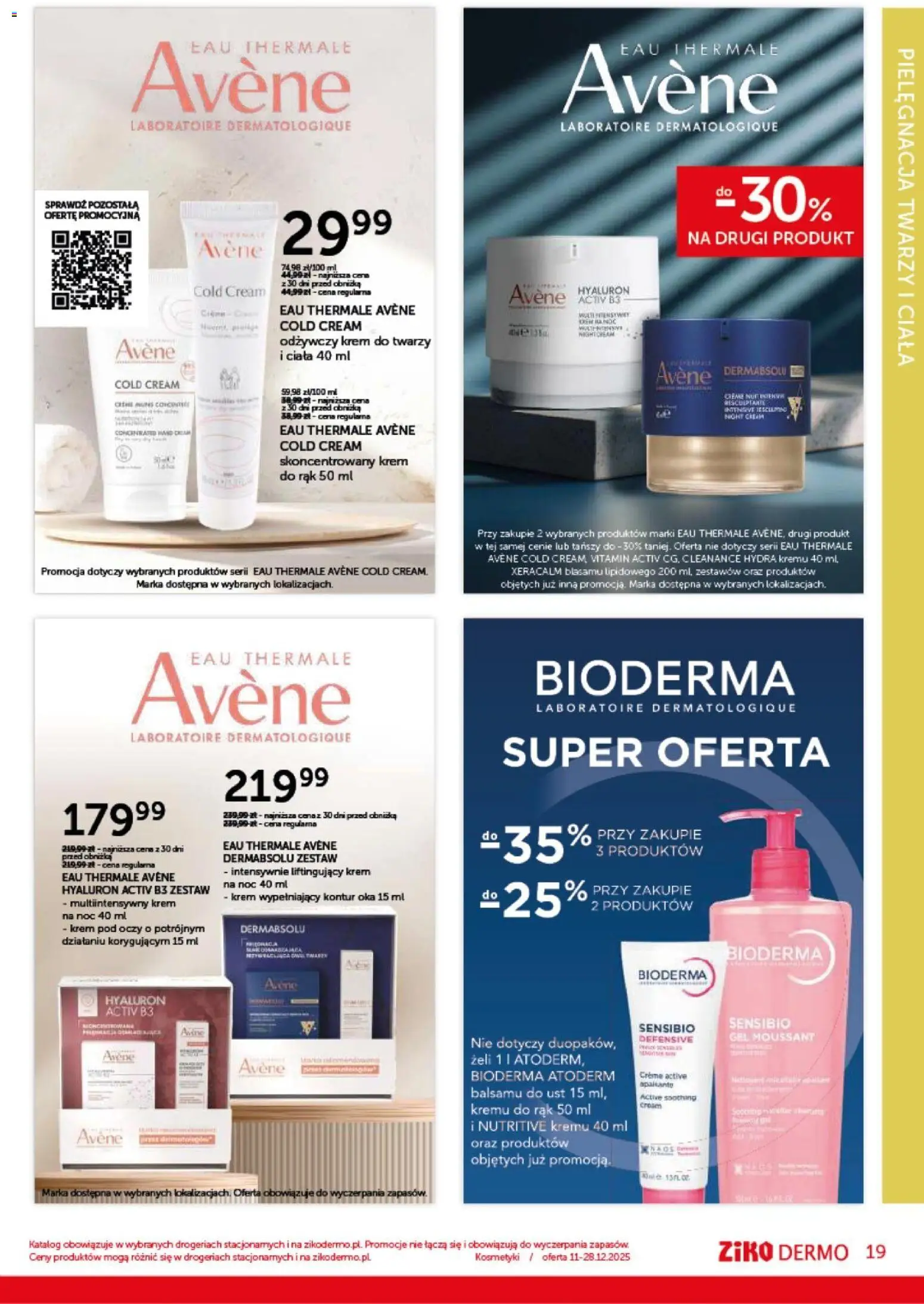 Ziko Gazetka od 11.12.2025 | Strona: 19 | Produkty: Kosmetyki, Krem do rąk, Krem, Krem do twarzy