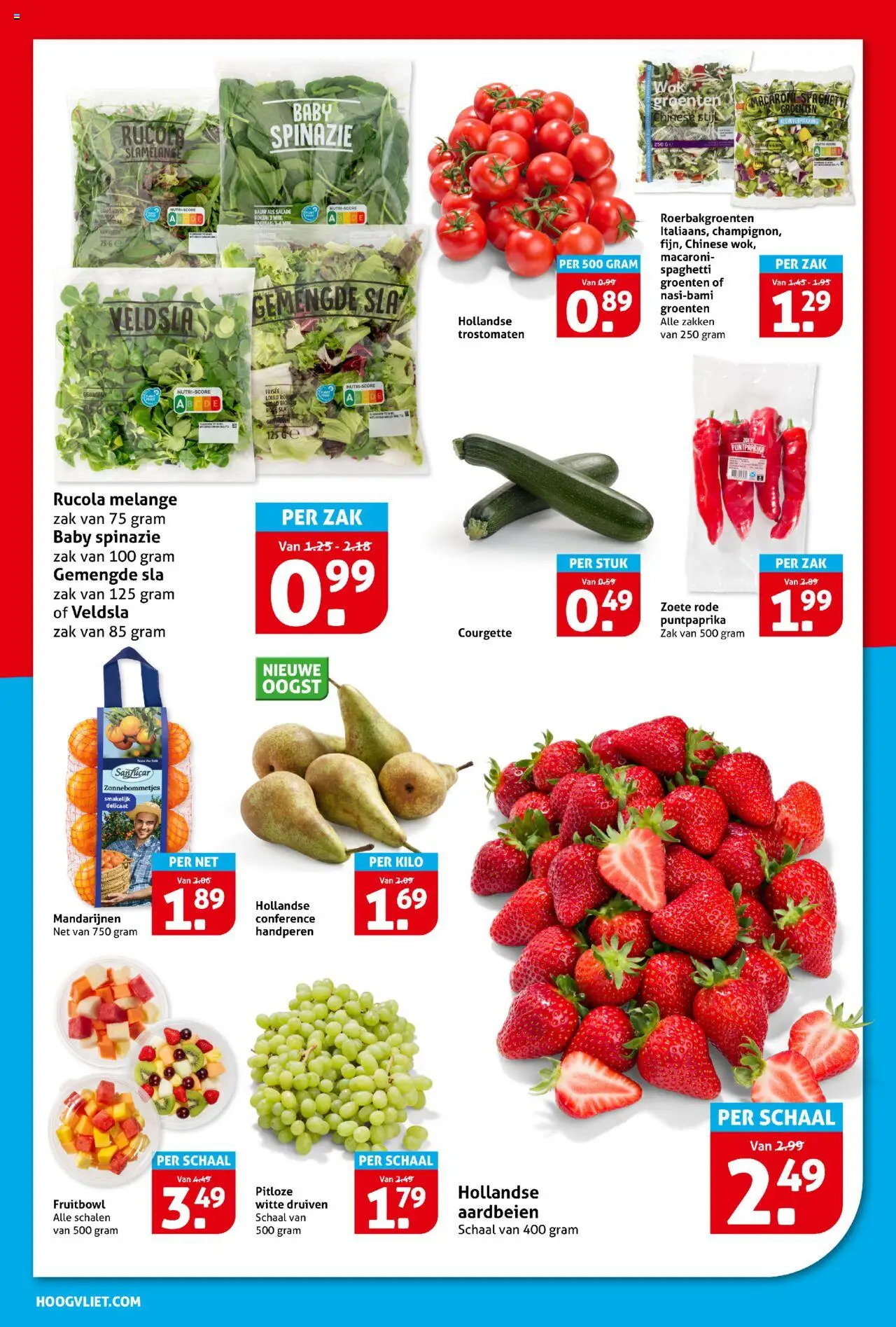  | Pagina: 6 | Producten: Courgette, Rucola, Schaal, Salade