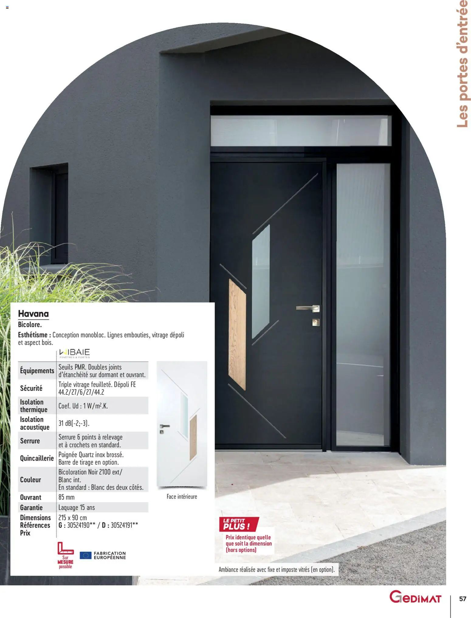 {H1} | Page: 57 | Produits: Portes