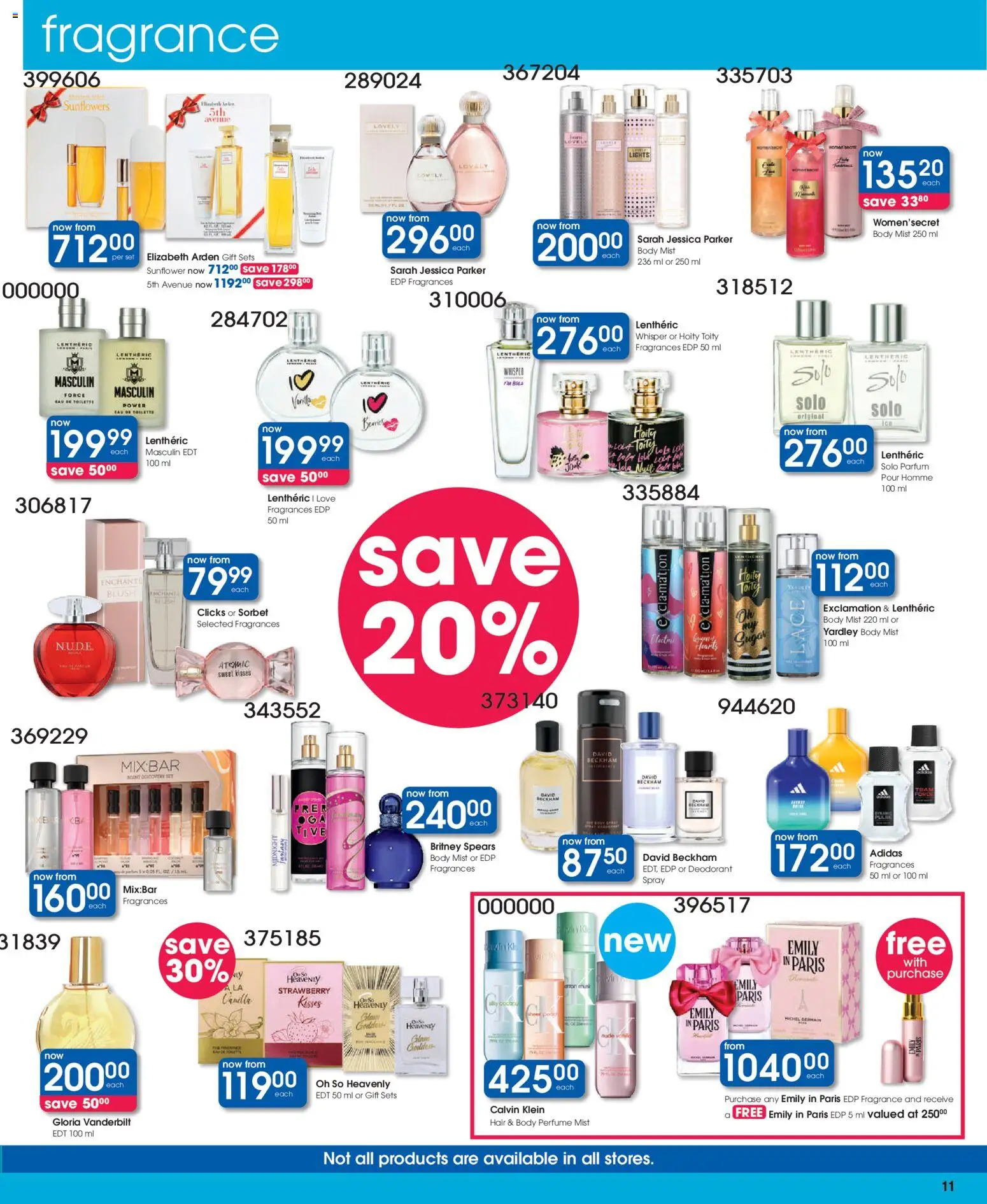 New Clicks catalogue – valid from 10.02.2026 | Page: 46 | Products: Perfume, Fragrance, Eau de toilette, Deodorant