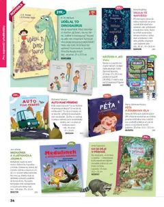 Náhled letáku Luxor leták od 01.01.2026 | Strana: 34 | Produkty: Dinosaurus, Puzzle, Pikola