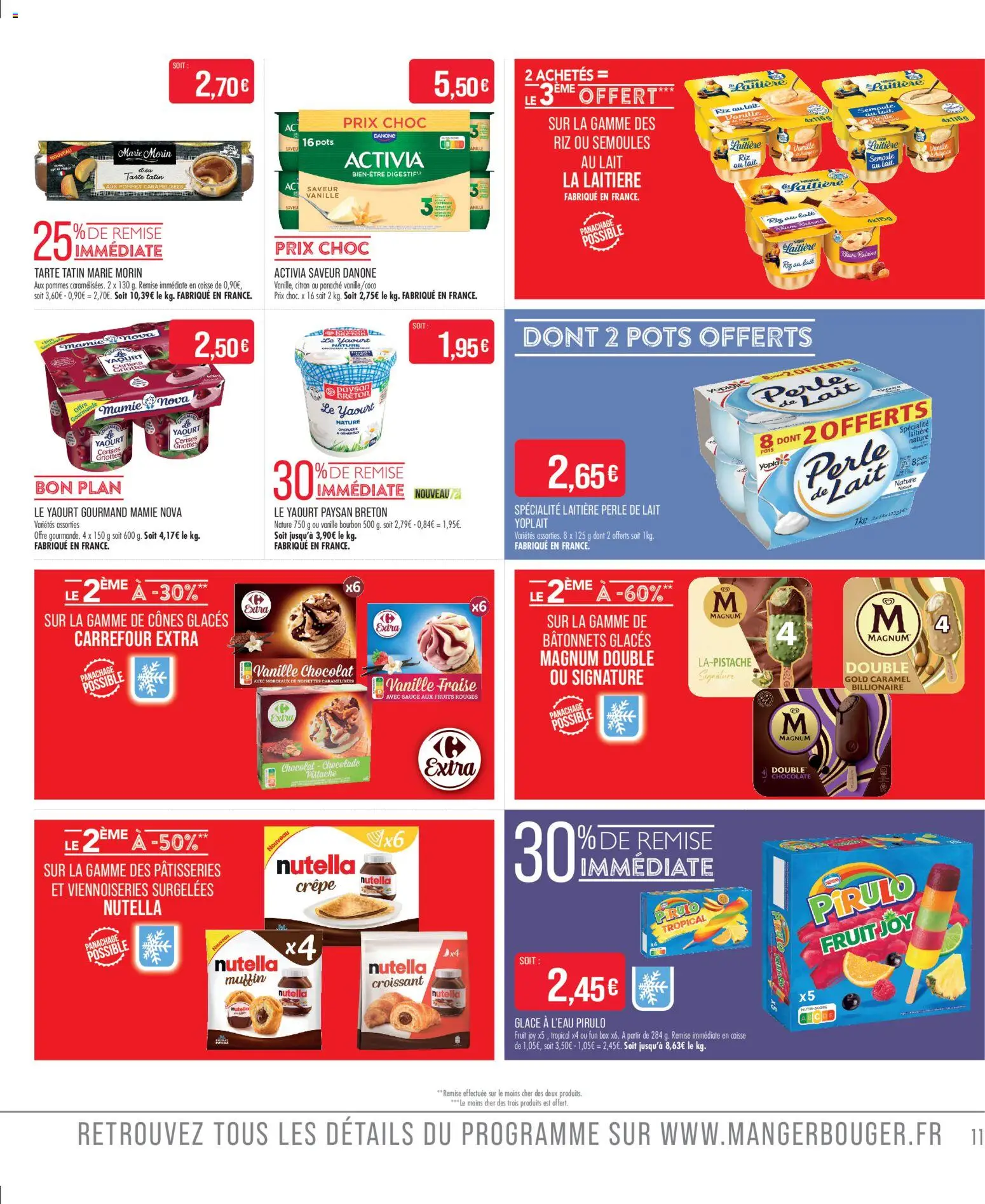 {H1} | Page: 11 | Produits: Noisettes, Digestif, Semoule, Cônes