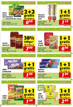 Nah und Frisch Gutscheinheft ab 26.11.2025 gültig | Seite: 5 | Produkte: Pasta, Chips, Pfeffer, Schokolade