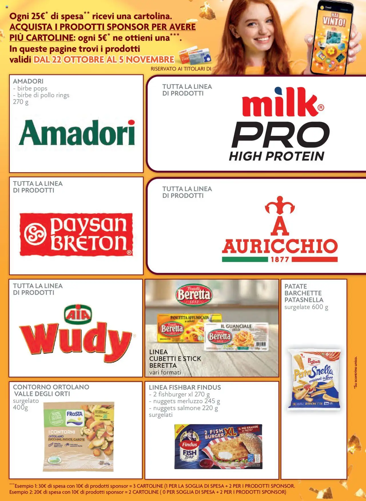 Volantino Conad del 22.10.2025 | Pagina: 7 | Prodotti: Pollo, Nuggets, Patate, Guanciale