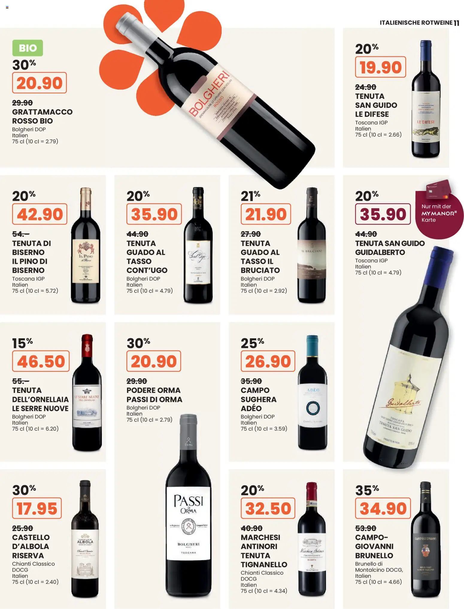 Manor aktionen  Wine – gültig ab 12.04.2026 | Seite: 11