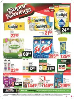 Superspar specials catalogue – valid from 08.10.2025 | Page: 6 | Products: Data, Bleach, Cat food, Dog food