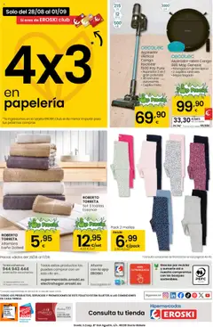 Eroski - Ofertón │ válido desde el 28.08.2025 | Página: 56 | Productos: Cepillo, Té, Navegación, Aspirador