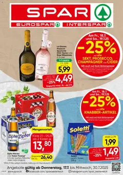Vorschau von dem Prospekt - Spar Flugblatt - Tirol gültig ab 17.07.2025
