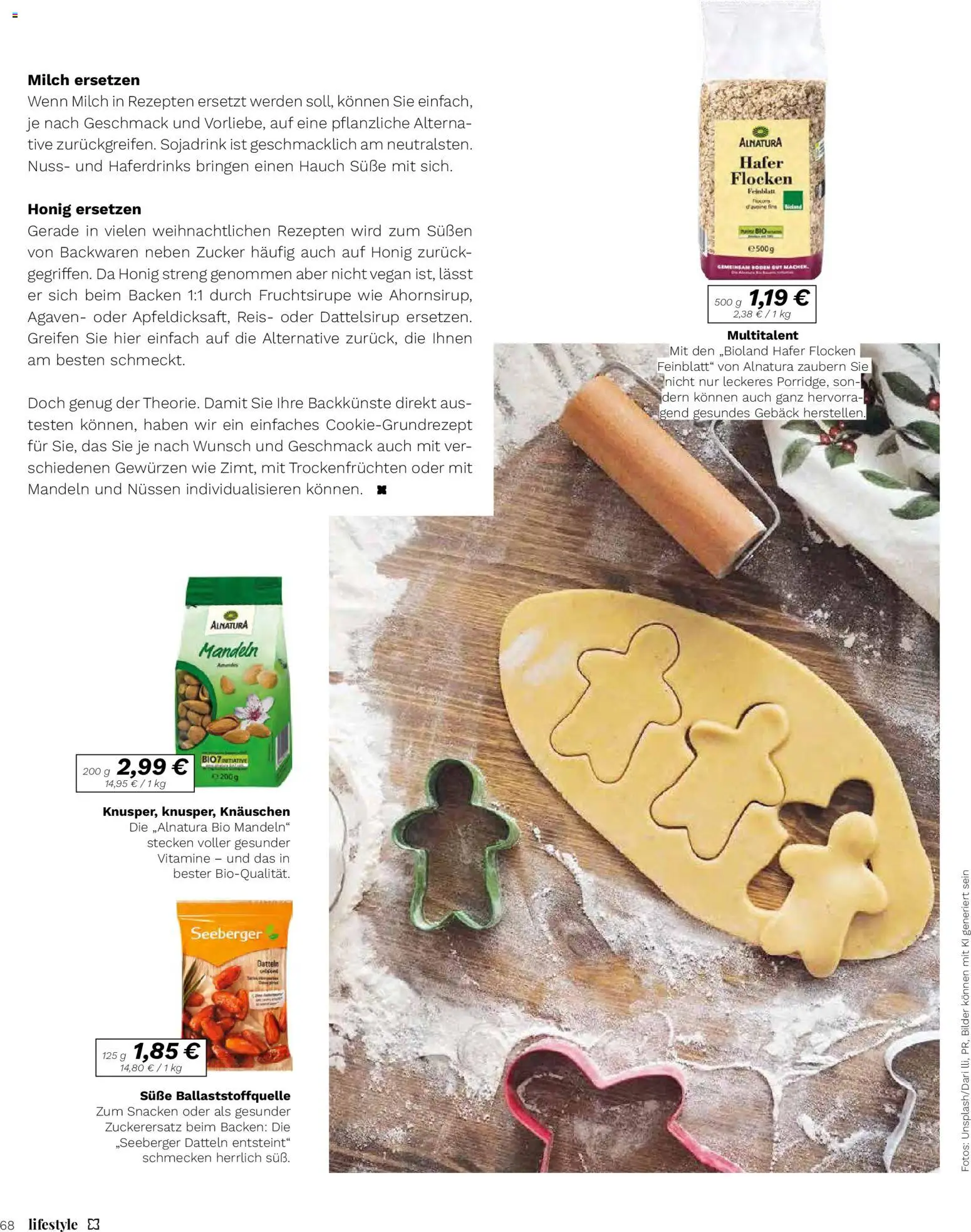 Müller Magazine Lifestyle 6/25 gültig ab 17.11.2025 | Seite: 68 | Produkte: Flocken, Zucker, Milch, Reis