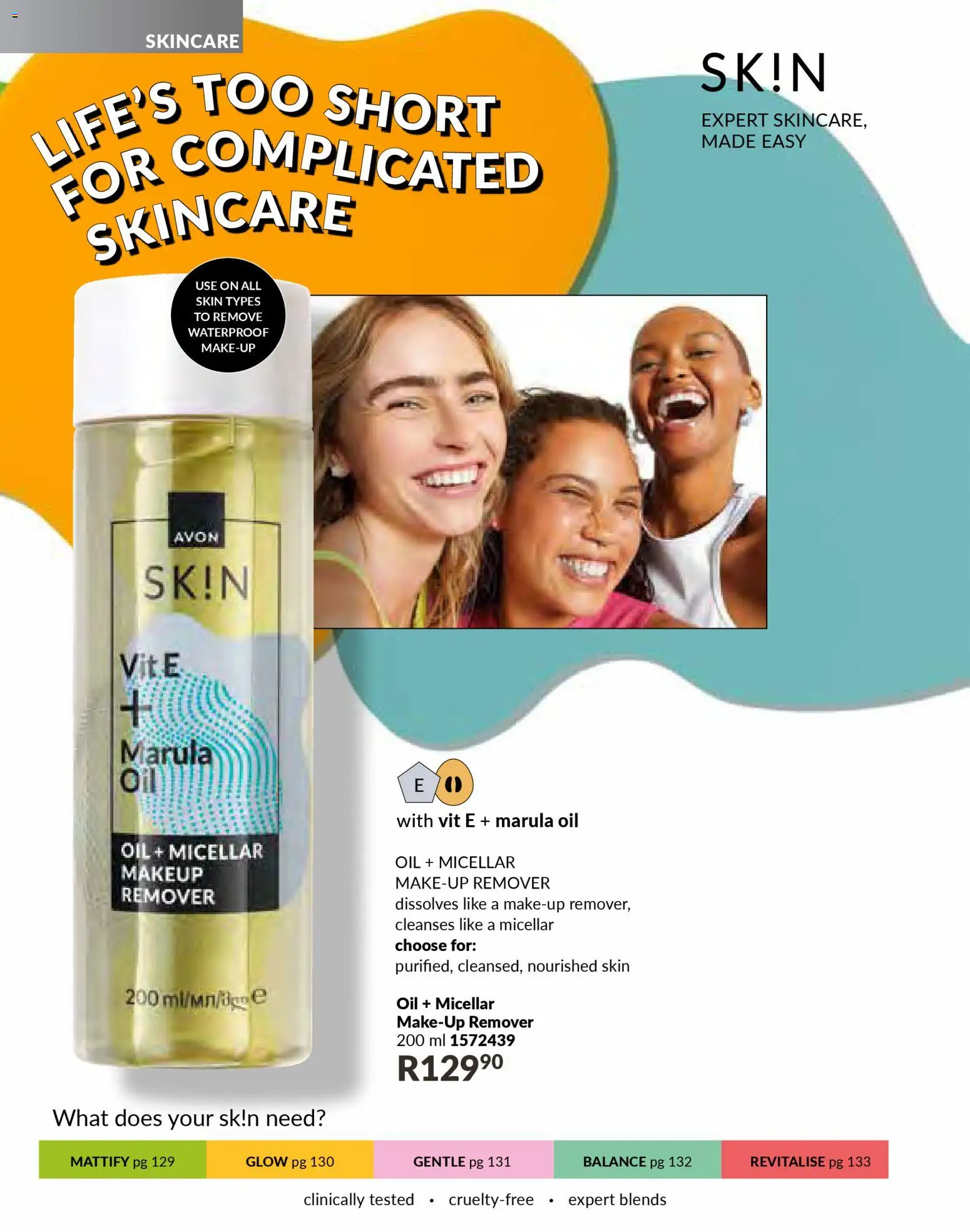 New Avon catalogue – valid from 01.12.2025 | Page: 128 | Products: Oil