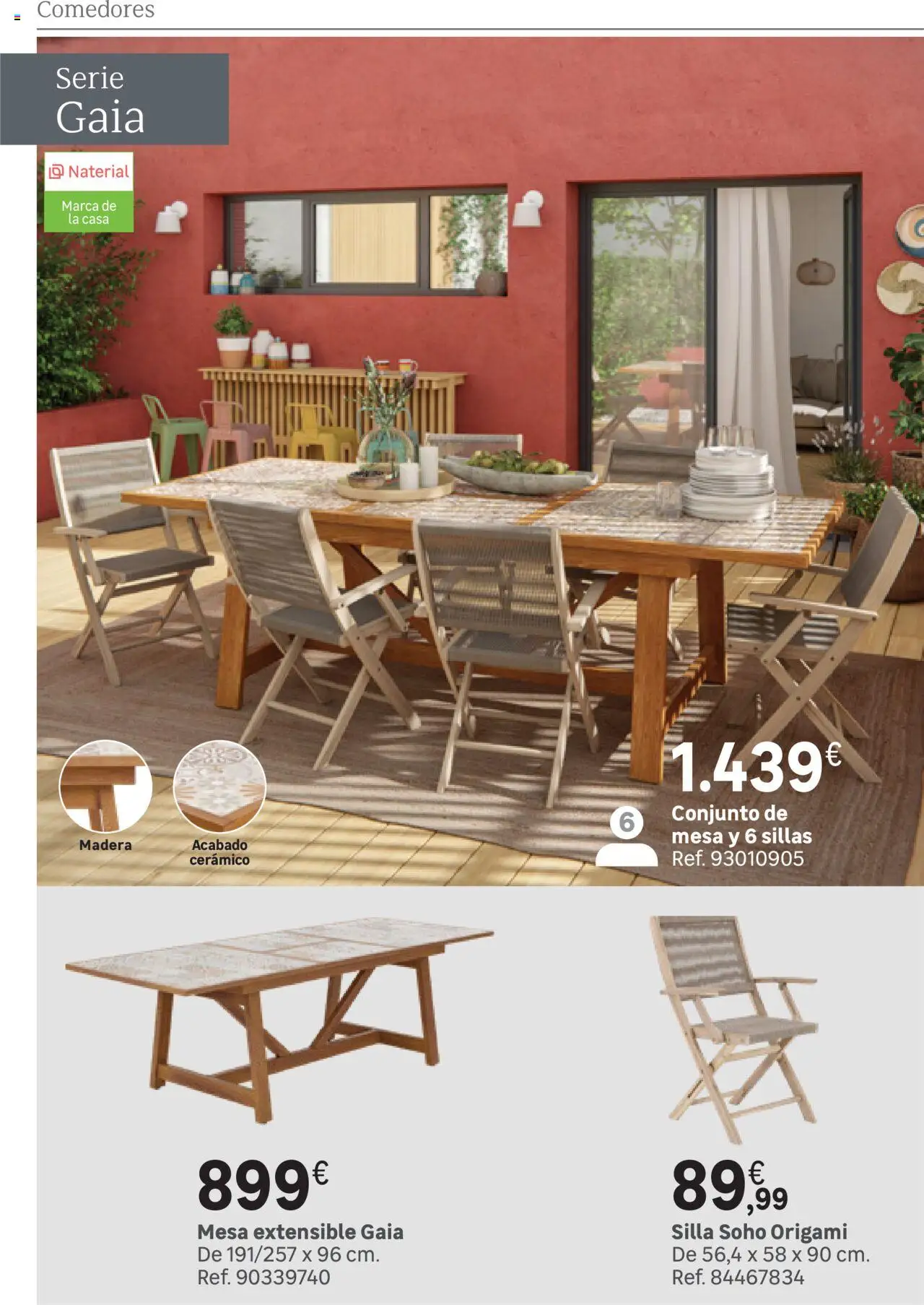 Leroy Merlin catálogo │ válido desde el 25.03.2025 | Página: 70 | Productos: Mesa extensible, Mesa, Silla