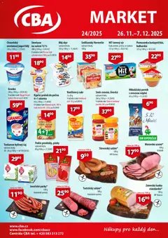 Náhled letáku CBA leták - Market od 26.11.2025