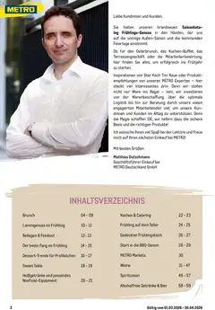 Metro Saisonkatalog Frühlings-Genuss ab 01.03.2026 gültig | Seite: 2 | Produkte: Bier, Regal