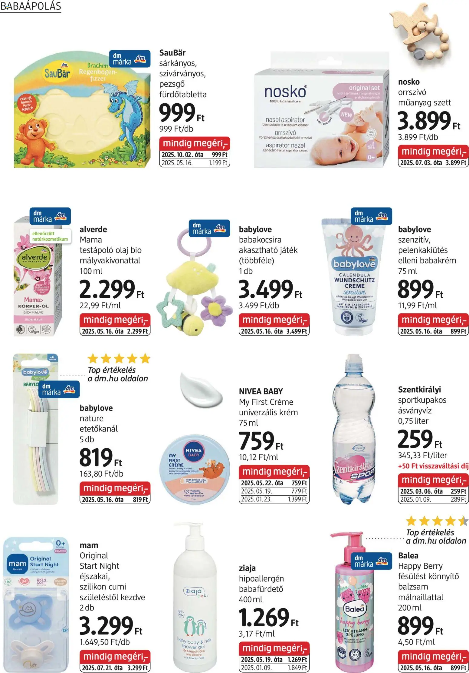 DM Drogerie Markt akciós ujság - amely érvényes a következő dátumtól: 05.02.2026 | Oldal: 20