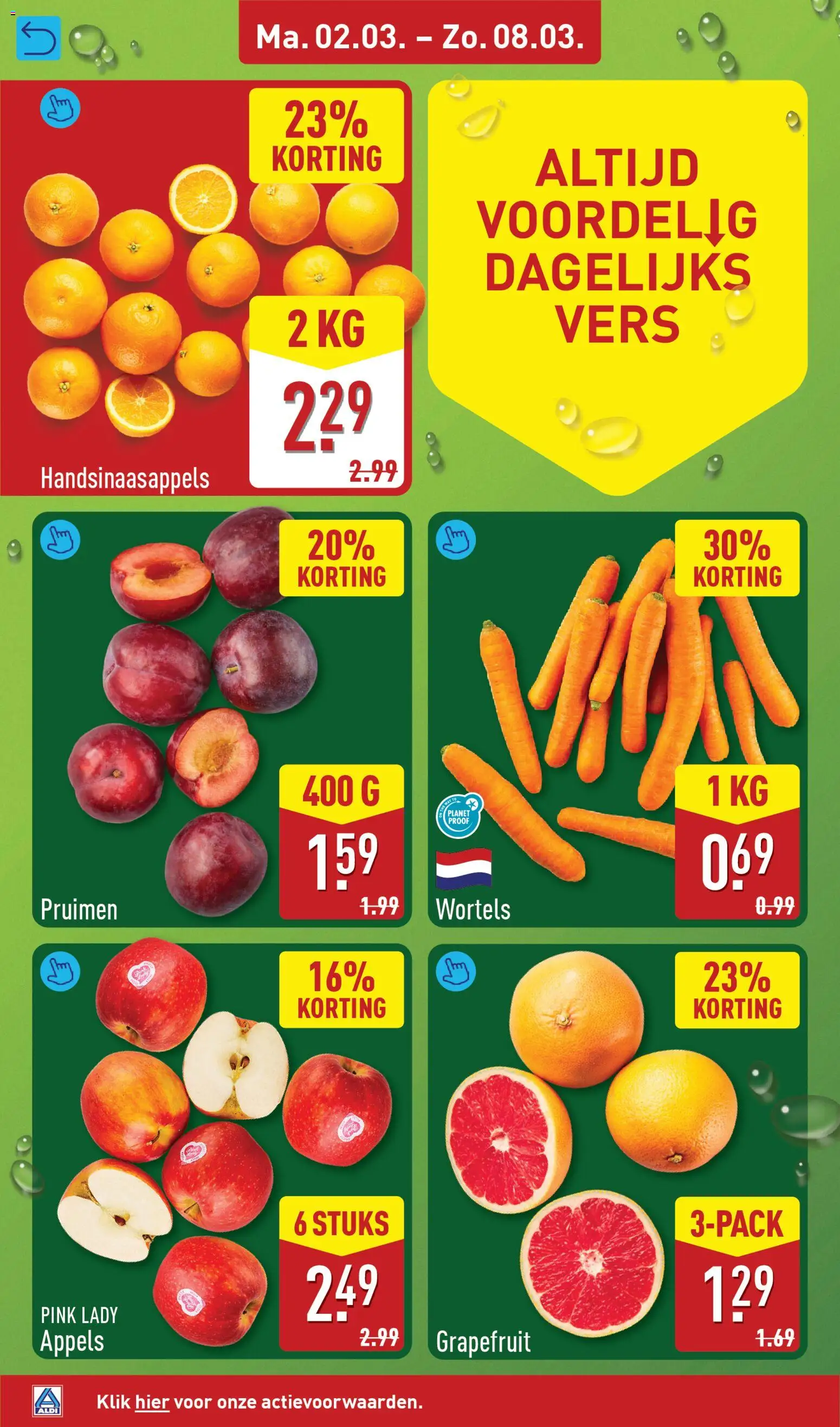 {H1} | Pagina: 4 | Producten: Grapefruit, Appels