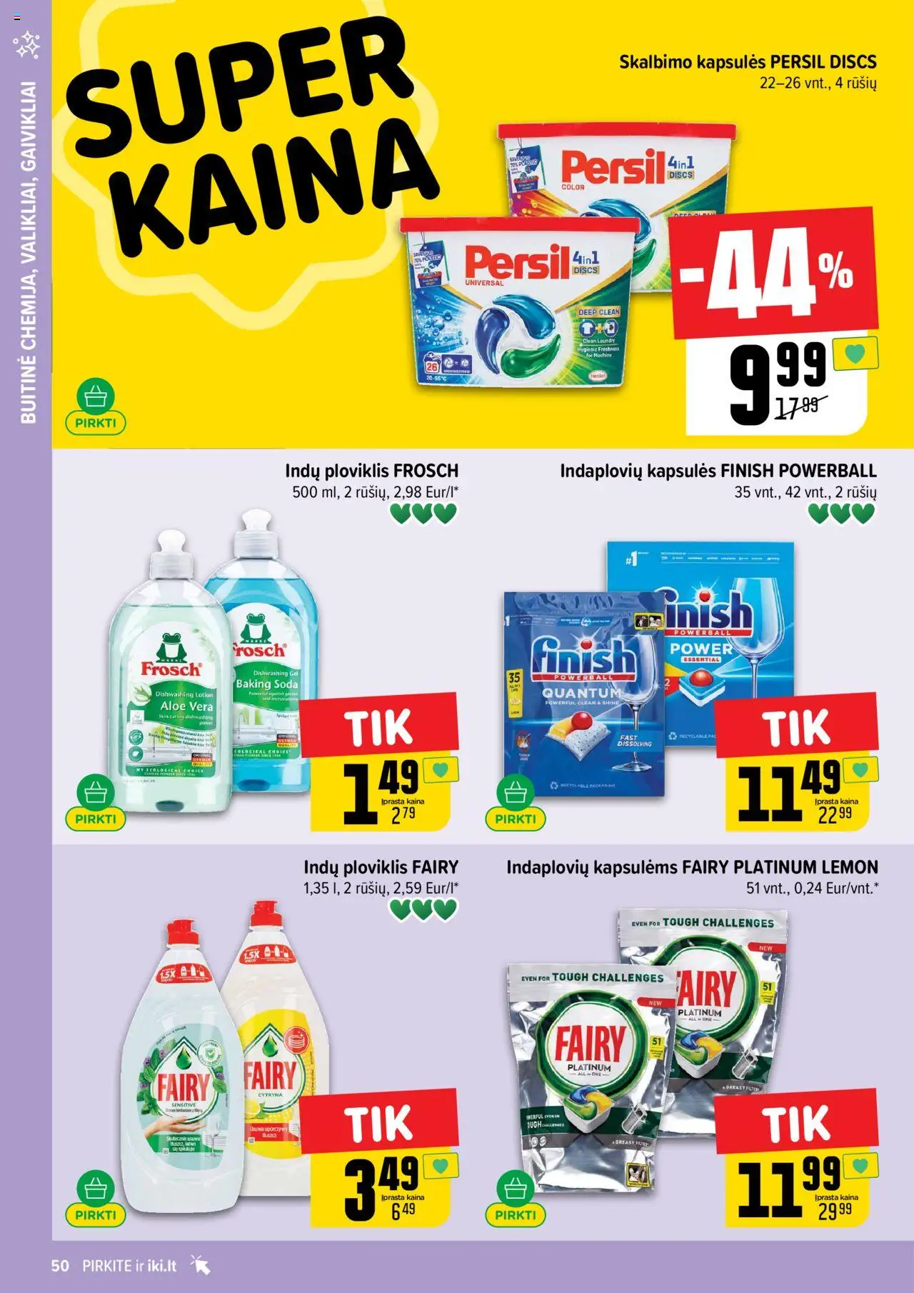 IKI - Leidinys│galioja nuo 11.08.2025 | Puslapis: 50 | Prekių: Ploviklis