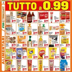 Volantino Ipertriscount del 25.07.2025 | Pagina: 2 | Prodotti: Patatine, Pomodoro, Taralli, Sugo
