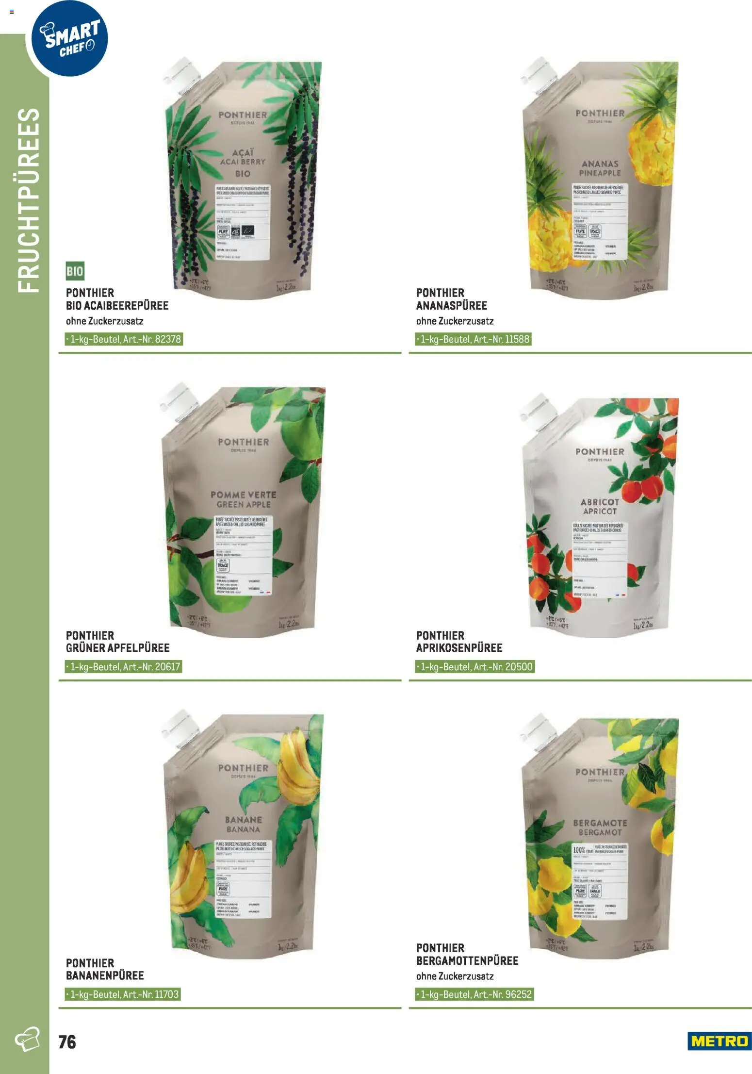 Metro angebote - Smart Chef Obst & Gemüse gültig ab 26.03.2026 | Seite: 76 | Produkte: Apple, Ananas