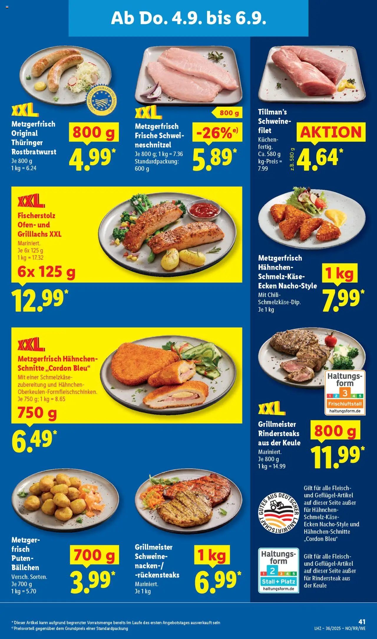 Lidl Prospekt Lüchow	 - gültig ab dem 01.09.2025 | Seite: 63 | Produkte: Ofen, Chili, Kuchen, Fleisch