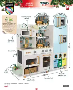 Anteprima del volantino Toys Center Natale catalogo valido a partire dal 17.10.2025 | Pagina: 52 | Prodotti: Microonde, Piano cottura, Forno, Vaso
