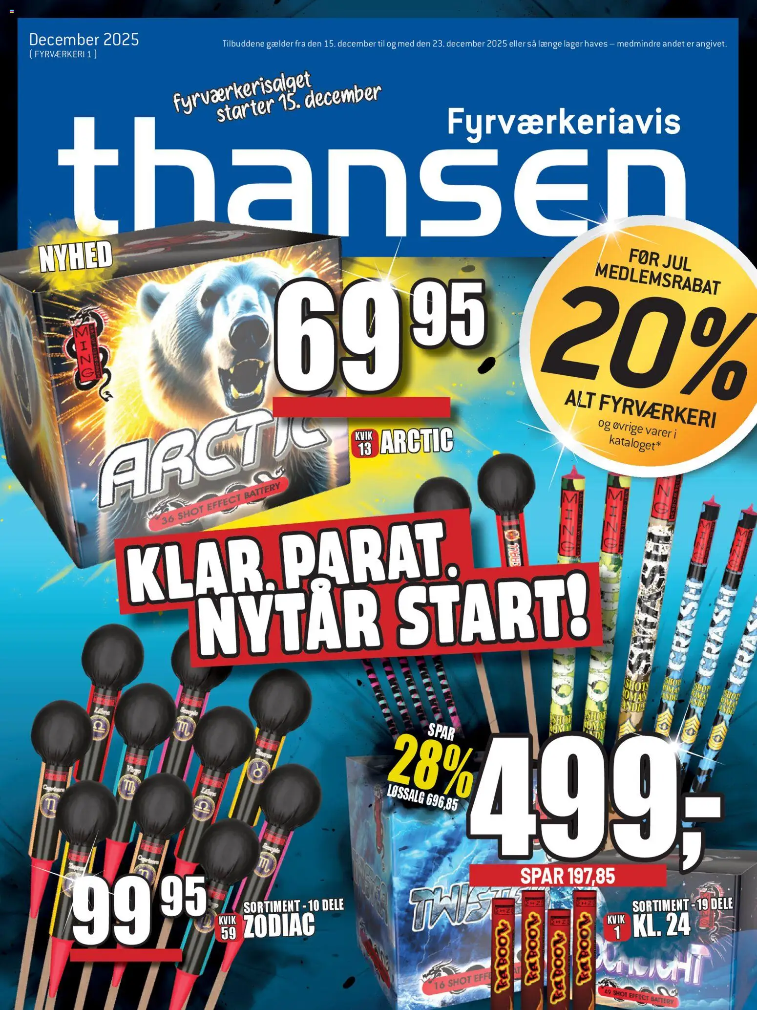 Thansen tilbudsavis – gyldig fra 15.12.2025 | Side: 1