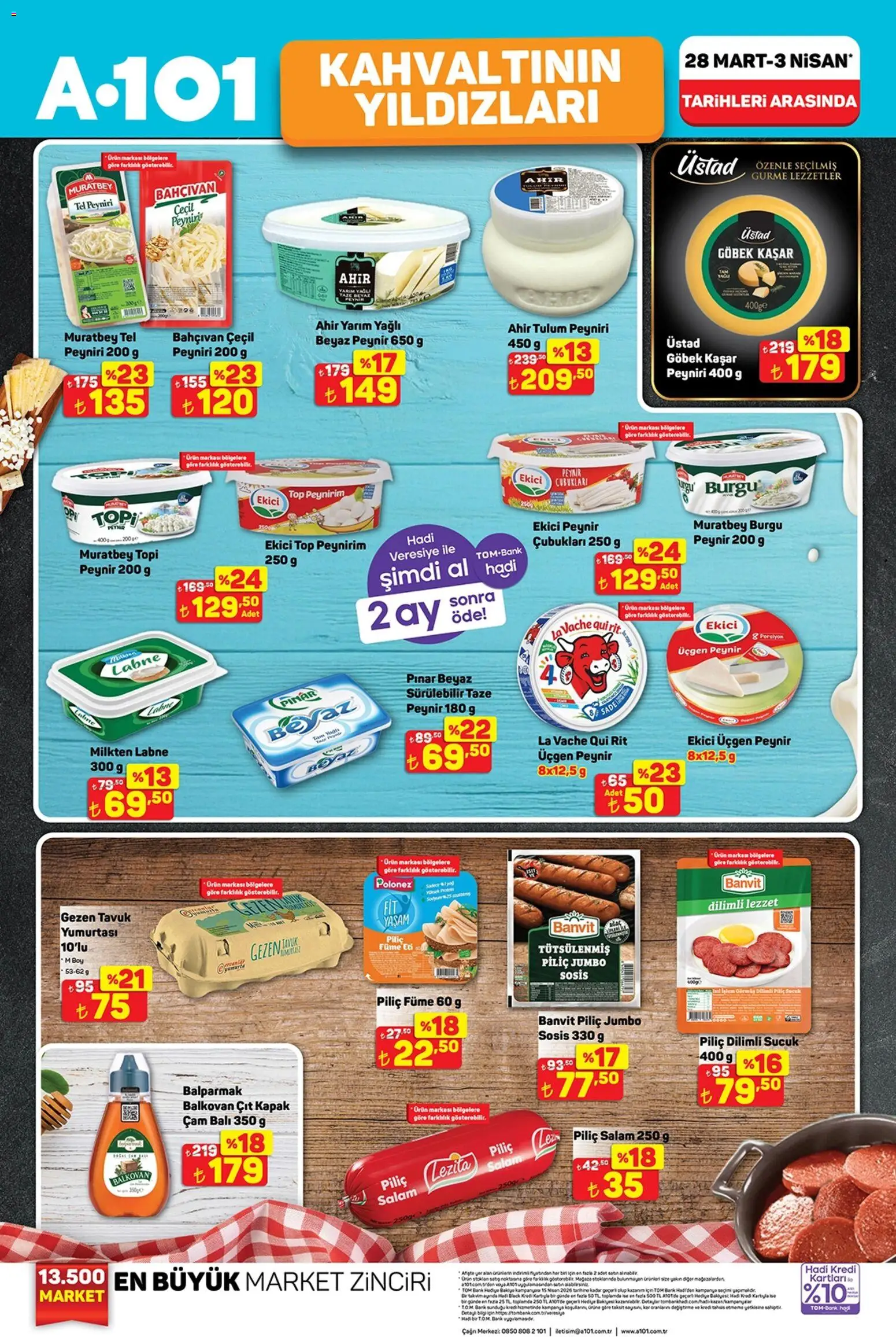 A101 Katalog - 28.03.2026 tarihinden itibaren geçerlidir | Sayfa: 9