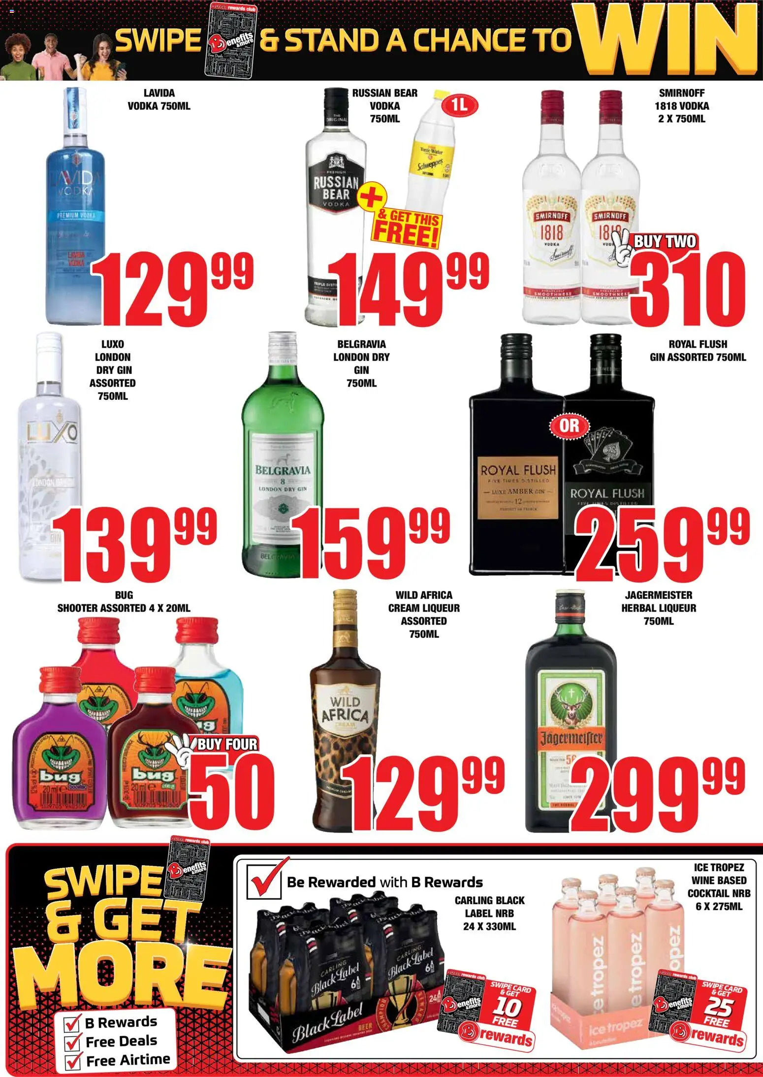 New Boxer catalogue – valid from 23.10.2025 | Page: 2 | Products: Wine, Beer, Gin, Cream