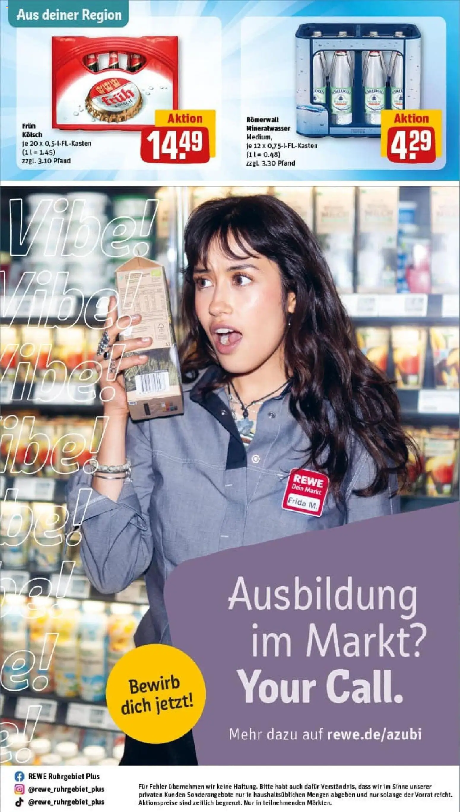 Rewe prospekt Haan	 – gültig ab 26.10.2025 | Seite: 34 | Produkte: Mineralwasser