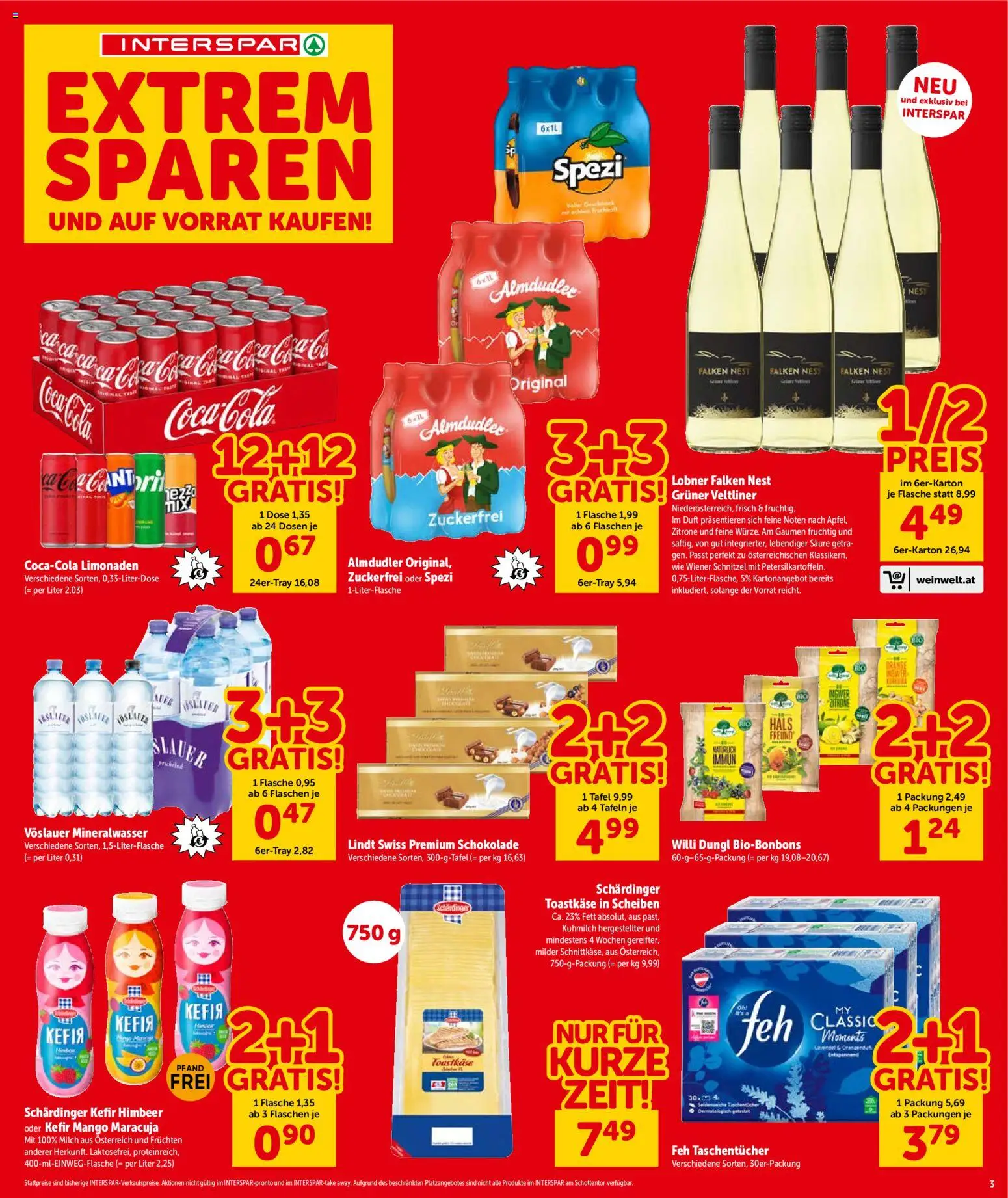 Interspar Flugblatt - Tirol gültig ab 29.01.2026 | Seite: 4 | Produkte: Zitrone, Duft, Milch, Schokolade