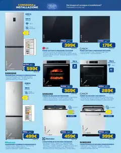 Anteprima del volantino Euronics Torino catalogo valido a partire dal 05.02.2026 | Pagina: 17 | Prodotti: Piano cottura, Satellitare, Forno, Samsung