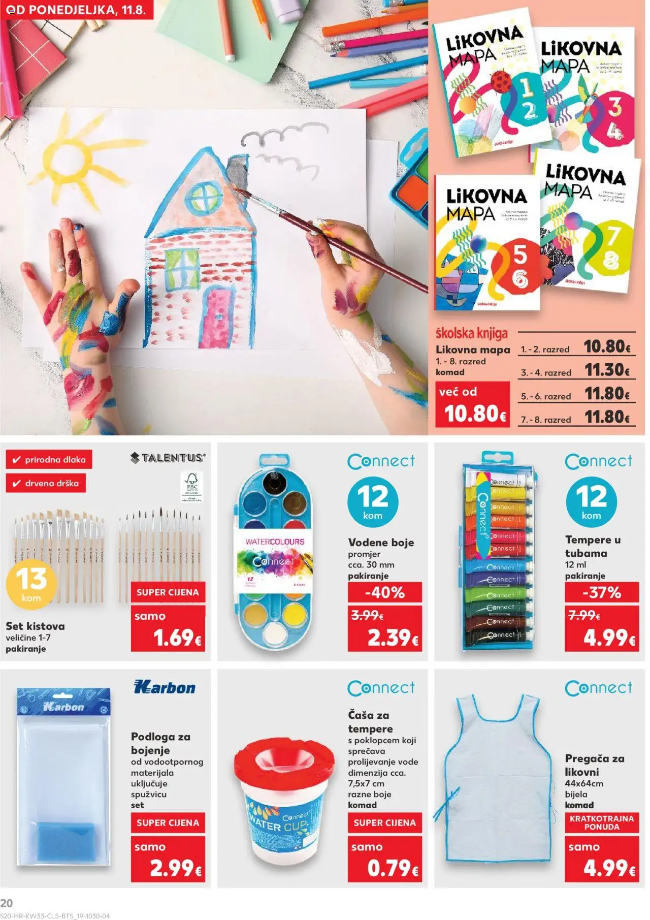 Kaufland HR akciós ujság - amely érvényes a következő dátumtól: 11.08.2025 | Oldal: 20