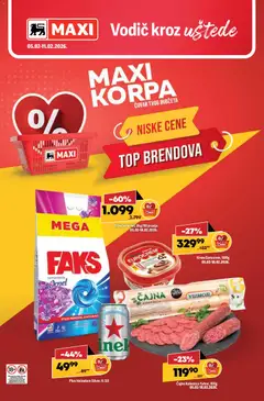 Maxi katalog - pregled Maxi kataloga - važi od 05.02.2026