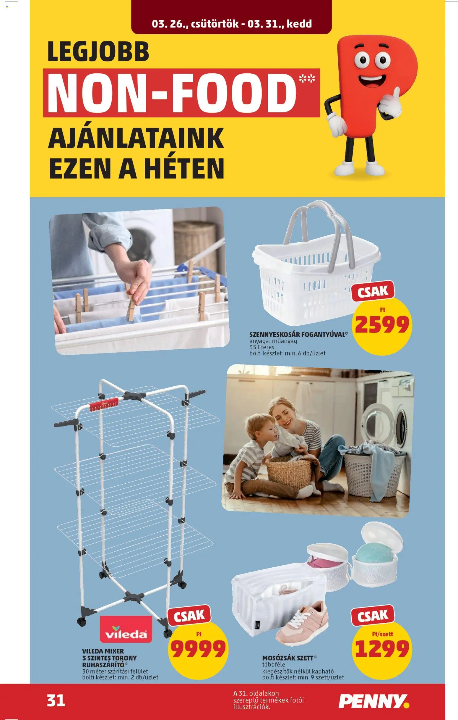 PENNY akciós ujság - amely érvényes a következő dátumtól: 26.03.2026 | Oldal: 35
