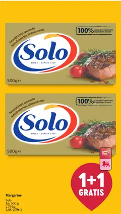 Margarine Solo, Alu 500 g - Voorbeeld van een folder van Delhaize, geldig van 29.01.2026 | Pagina: 20