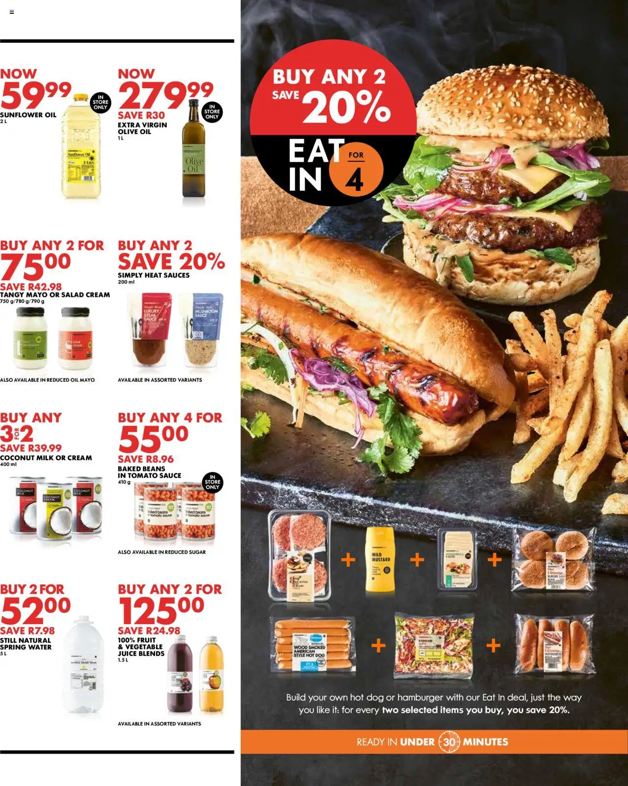 New Woolworths catalogue – valid from 08.09.2025 | Page: 5 | Products: Beans, Tomato sauce, Cream, Salad