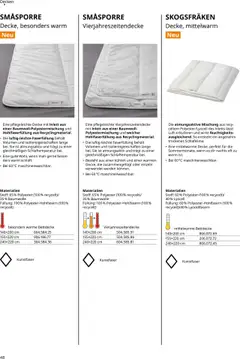 Ikea Prospekt  Schlafkomfort	 ab 30.09.2025 gültig | Seite: 48