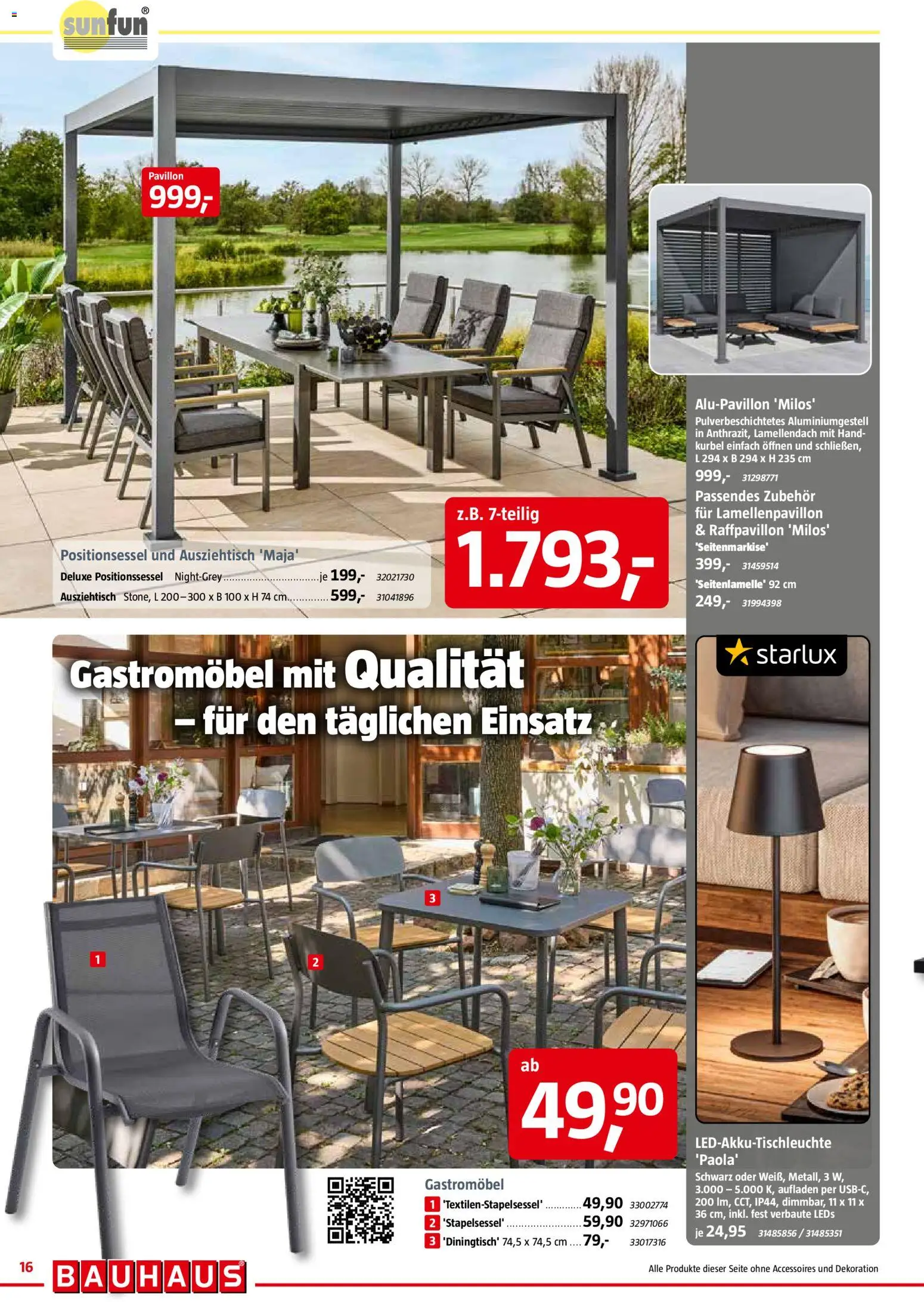 Bauhaus Prospekt 	 – gültig ab 28.02.2026 | Seite: 16