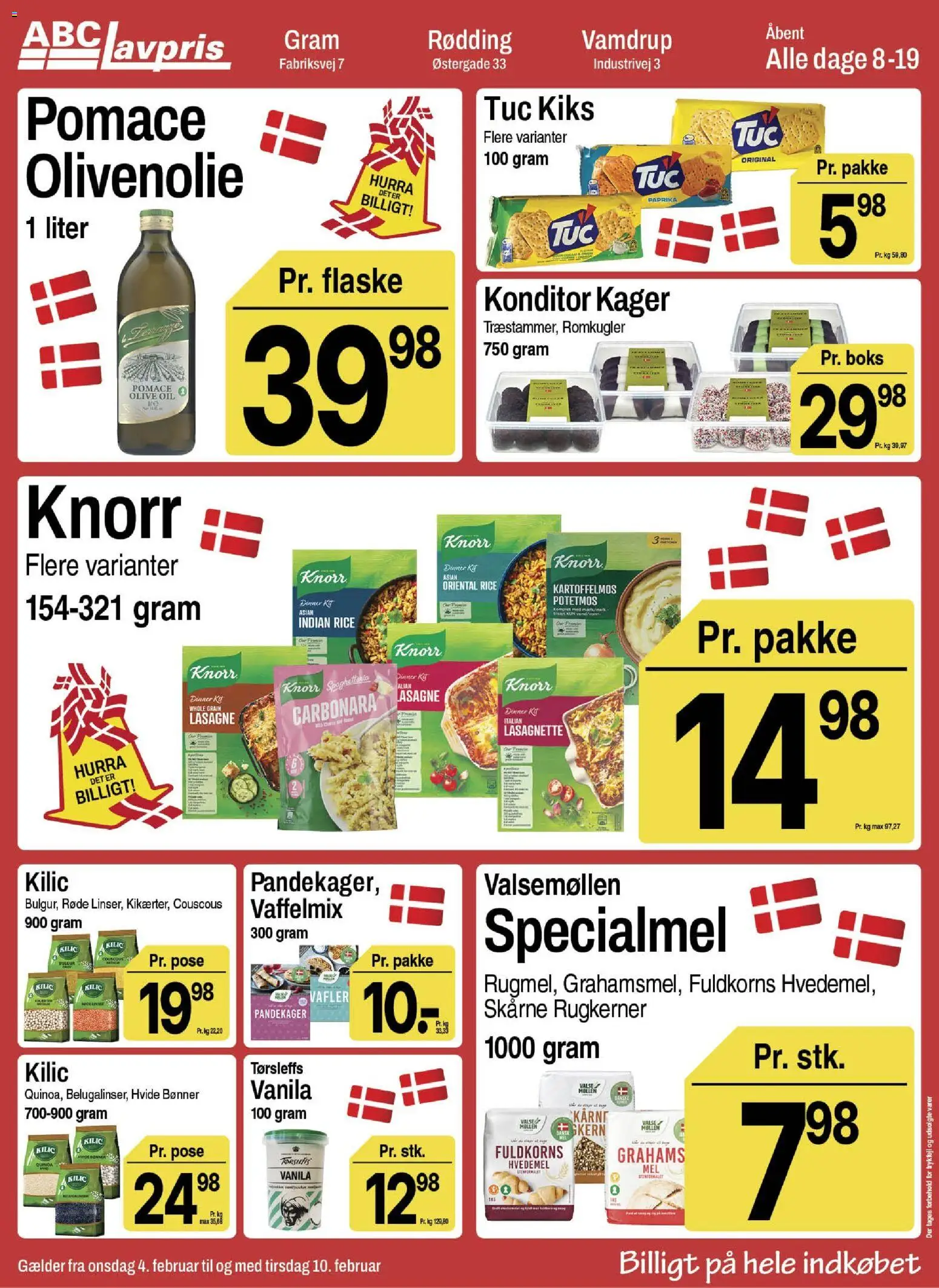 Abc Lavpris tilbudsavis – gyldig fra 04.02.2026 | Side: 8