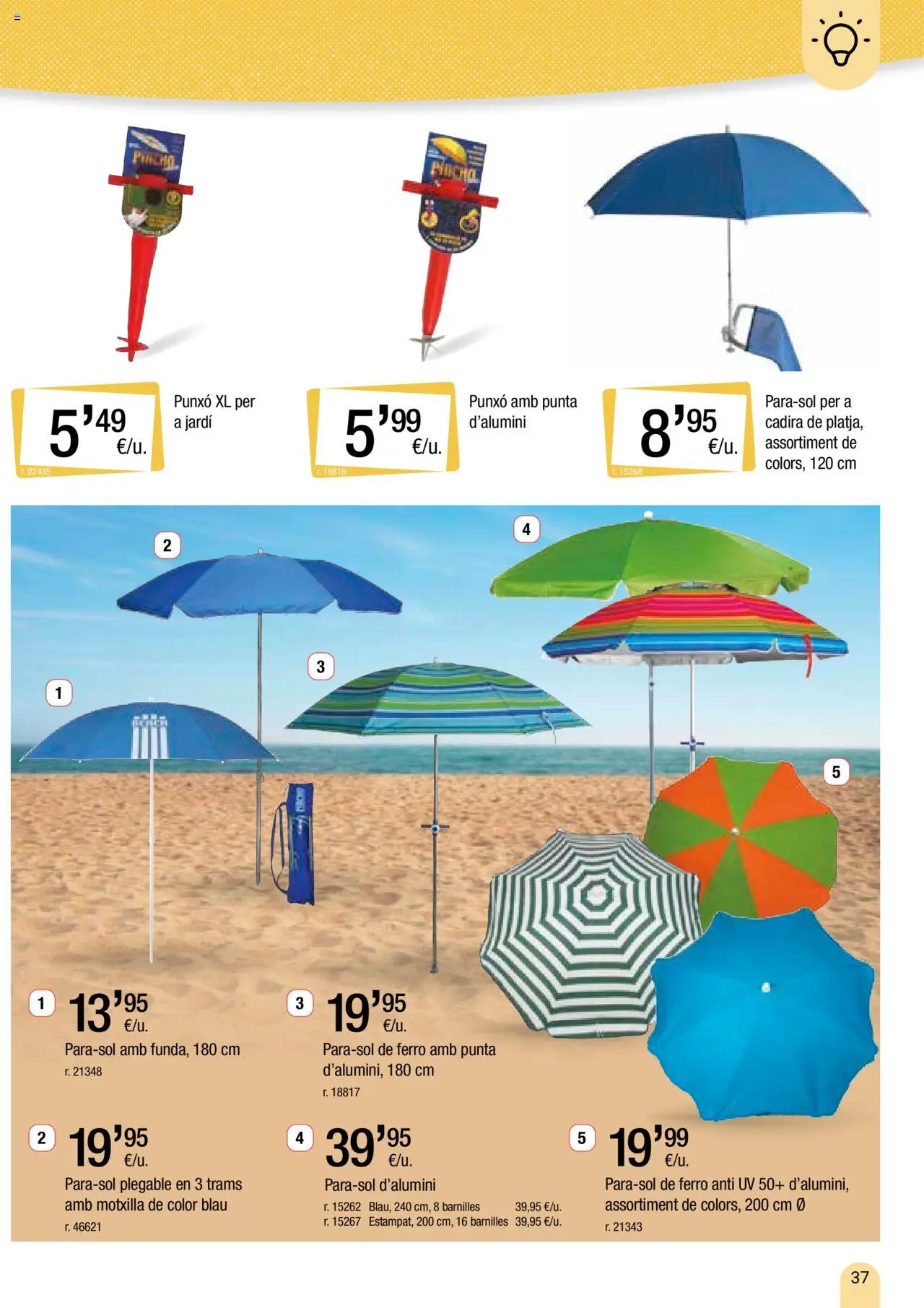Bonpreu - Catálogo de camping y jardín │ válido desde el 18.03.2025 | Página: 37