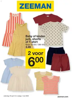 Zeeman folder - Voorbeeld van een folder van Zeeman, geldig van 18.04.2026