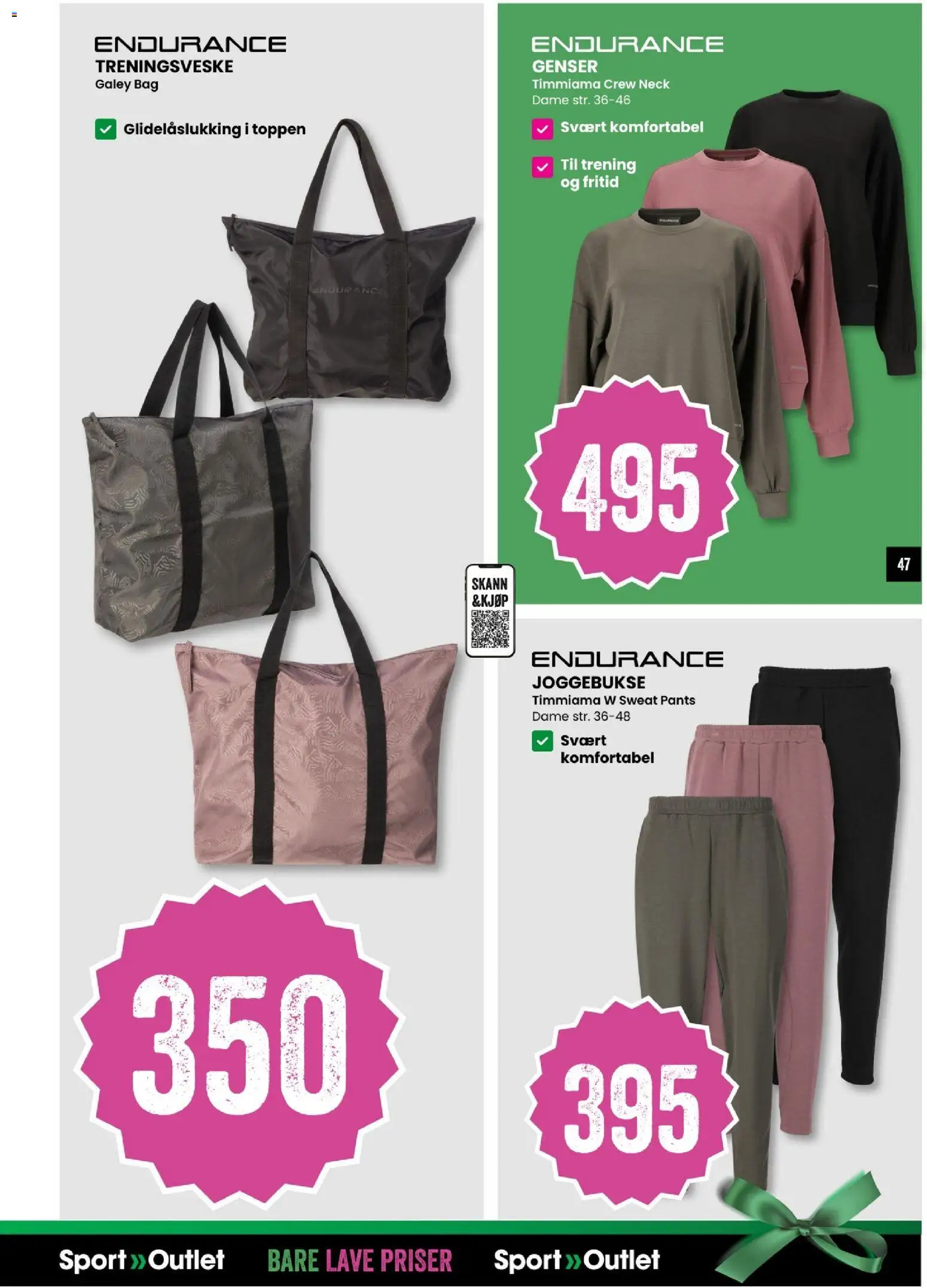 {H1} | Side: 47 | Produkter: Genser, Bag