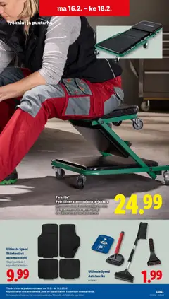 Lidl-mainoslehti voimassa 12.02.2026 alkaen | Sivu: 30 | Tuotteet: Jakkara