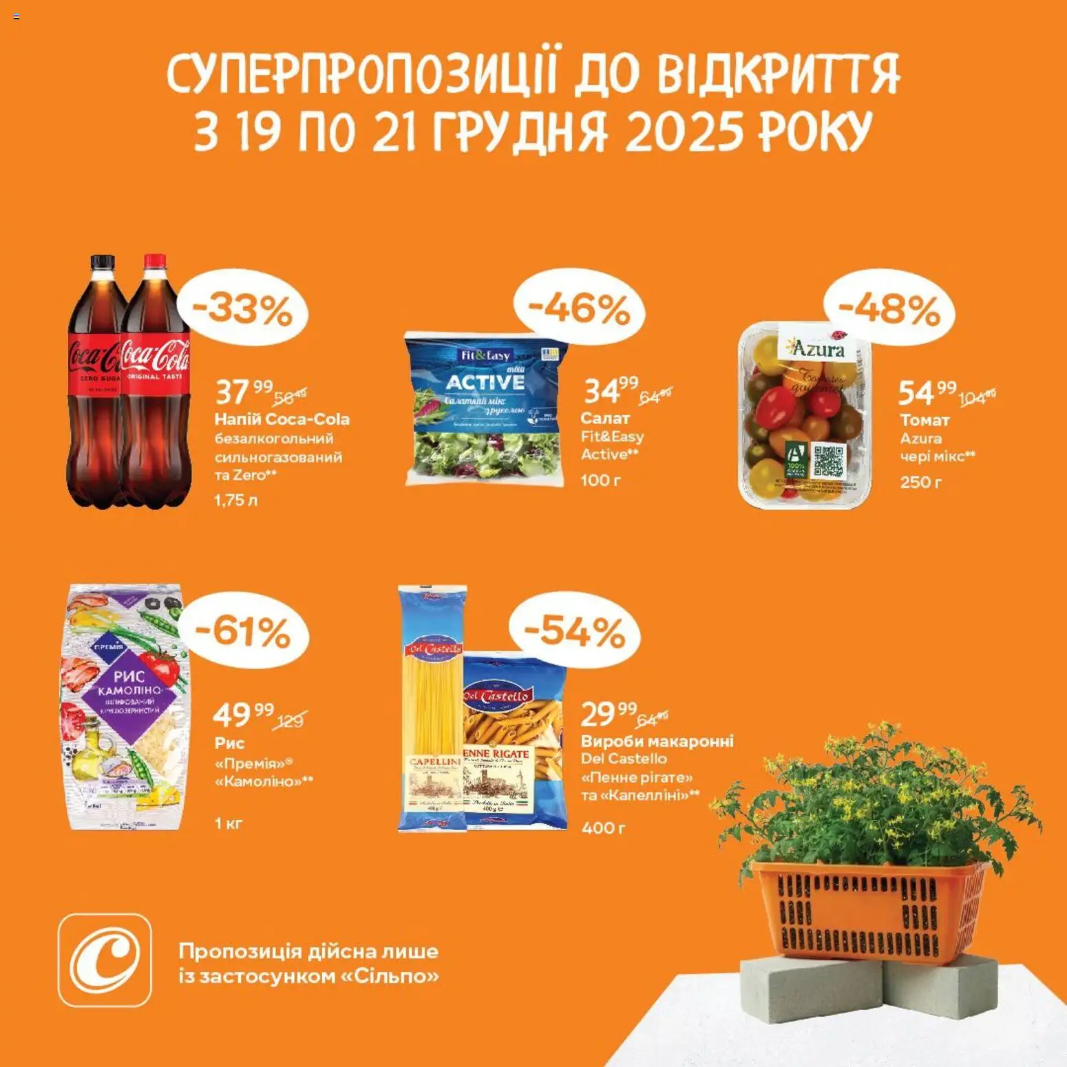 Сільпо Kаталог - дійснийкції з 19.12.2025 | Сторінка: 2 | Товари: Салат