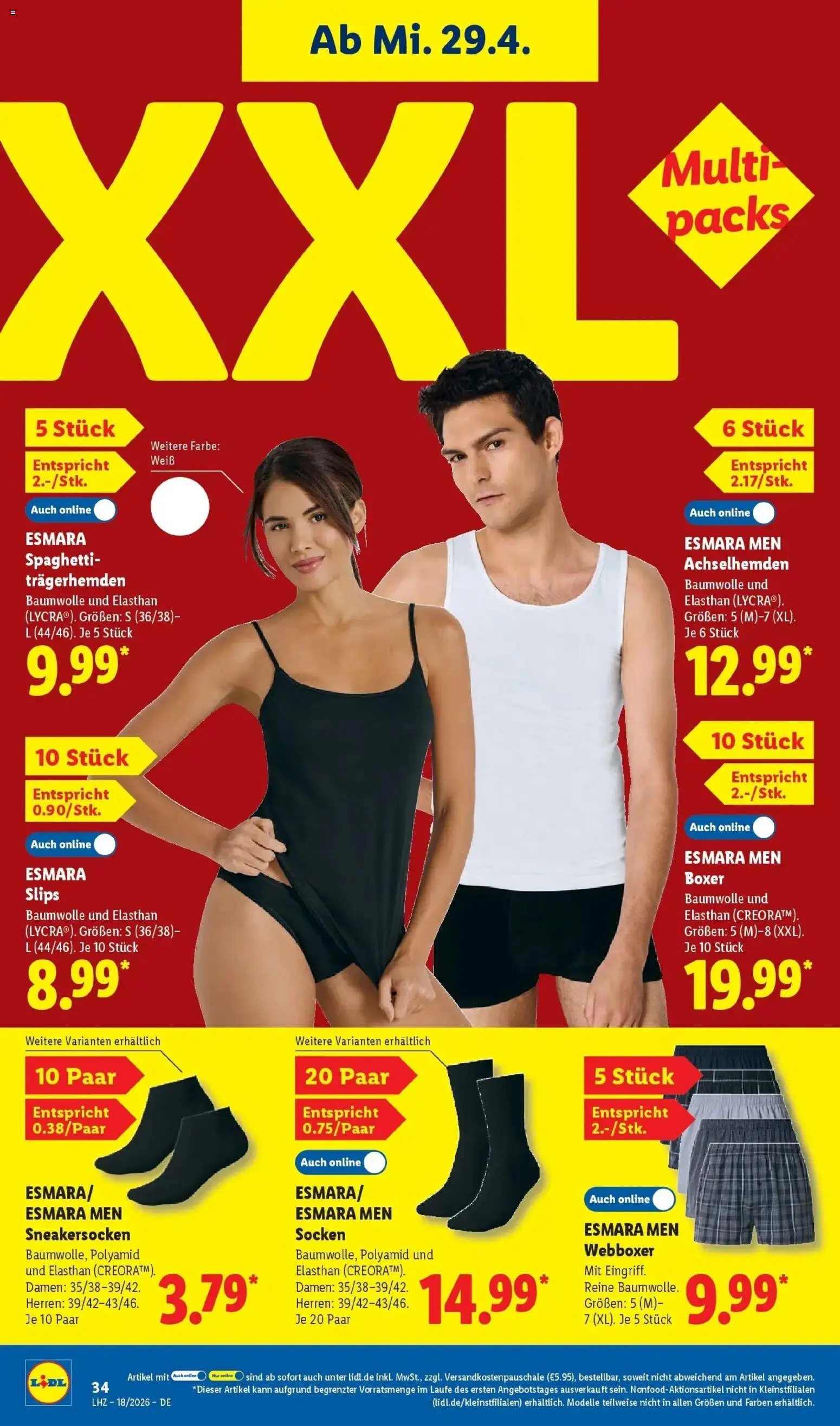 Lidl Německo leták od 27.04.2026 💥 Nenechte si ujít TOP nabídky! ⭐ | Česko