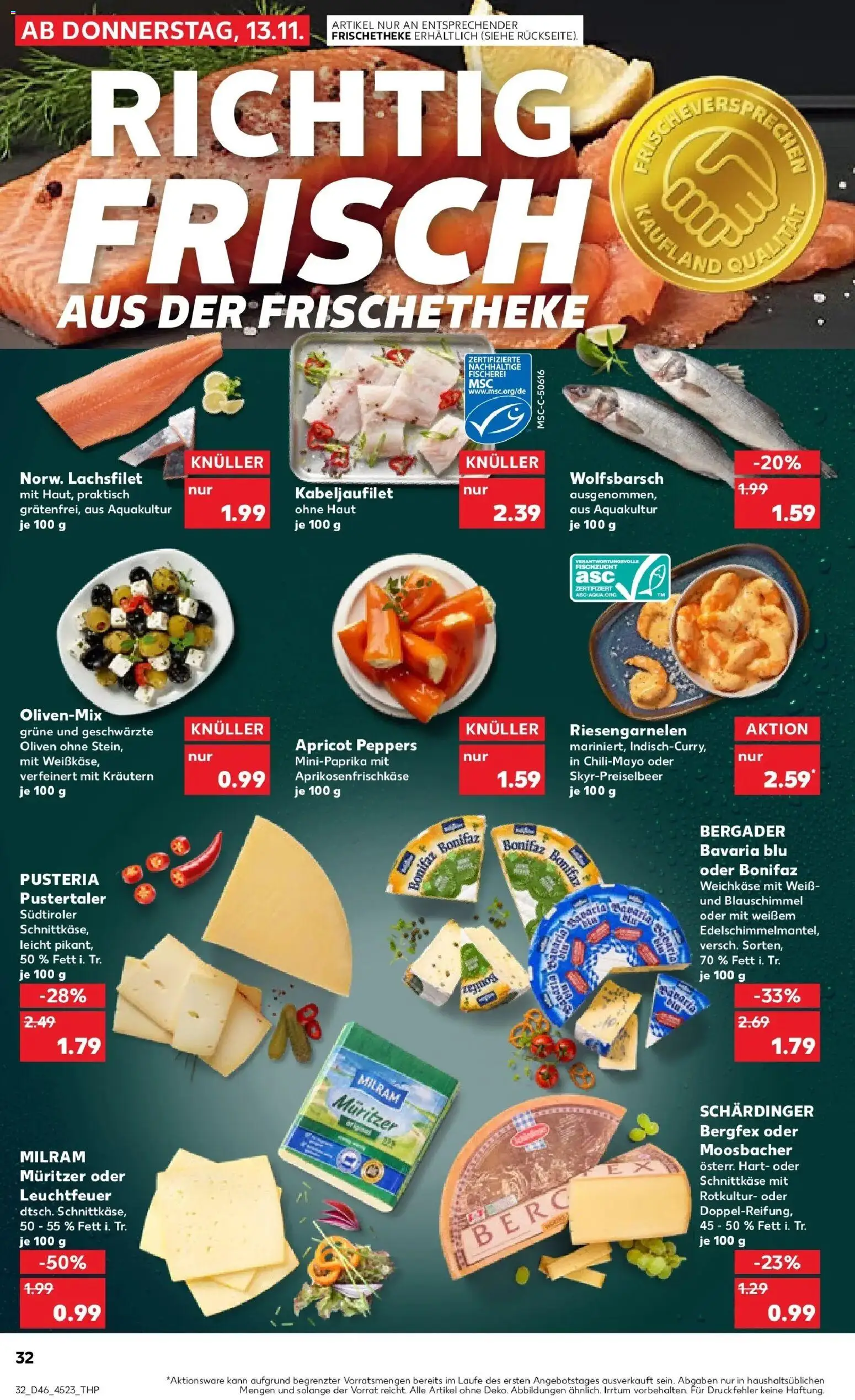 Kaufland prospekt Landau In Der Pfalz	 – gültig ab 17.11.2025 | Seite: 32 | Produkte: Milram