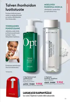 Oriflame-mainoslehti voimassa 10.12.2025 alkaen | Sivu: 113 | Tuotteet: Misellivesi, Puhdistusaine