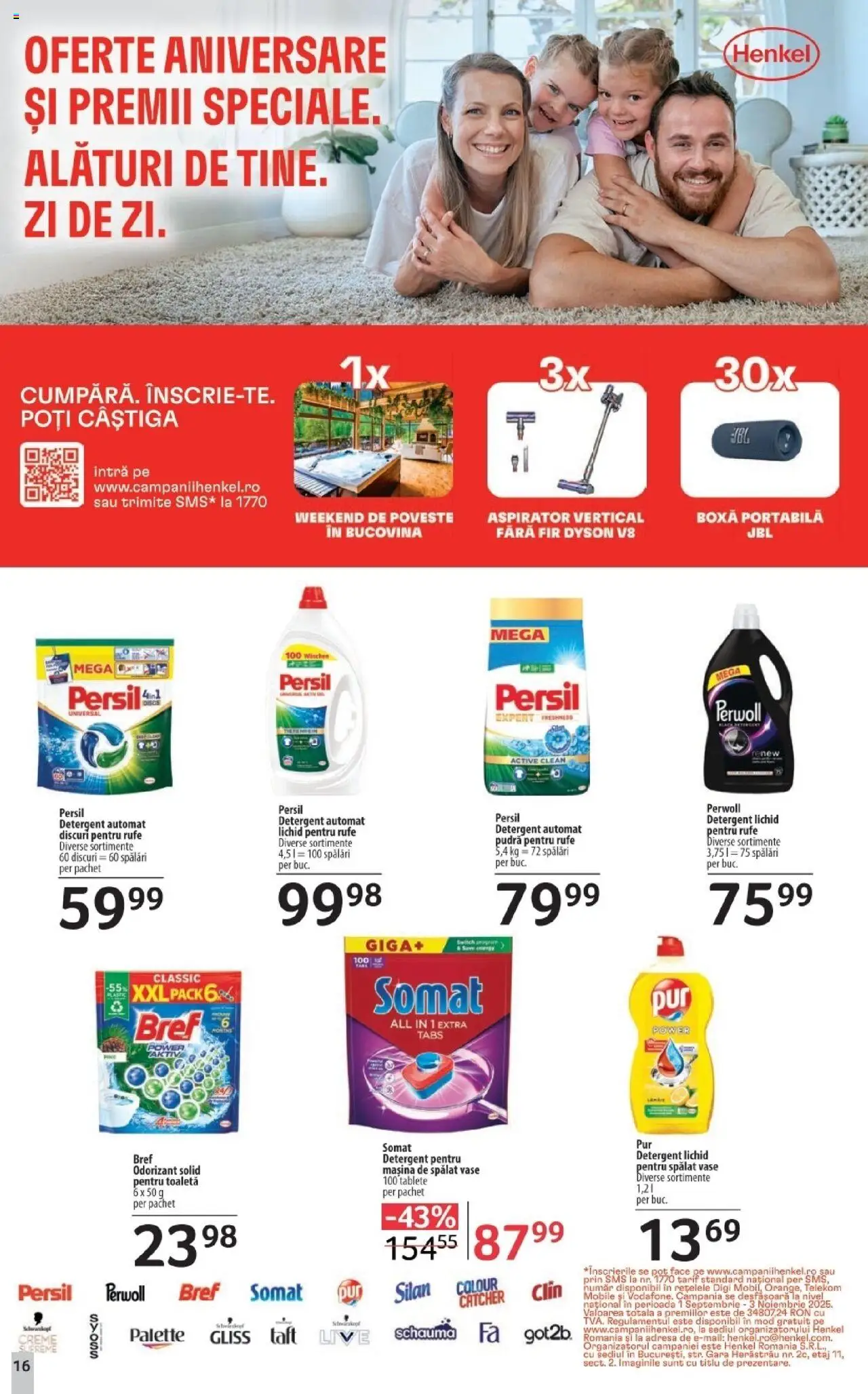 Noul catalog Selgros – valabil de la 17.10.2025 | Pagină: 16 | Produse: Pomelo, Toaletă, Pudră, Detergent pentru mașina de spălat
