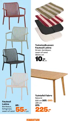 Kwantum folder / publicité - Voorbeeld van een folder van Kwantum, geldig van 13.04.2026 | Pagina: 6 | Producten: Fauteuil