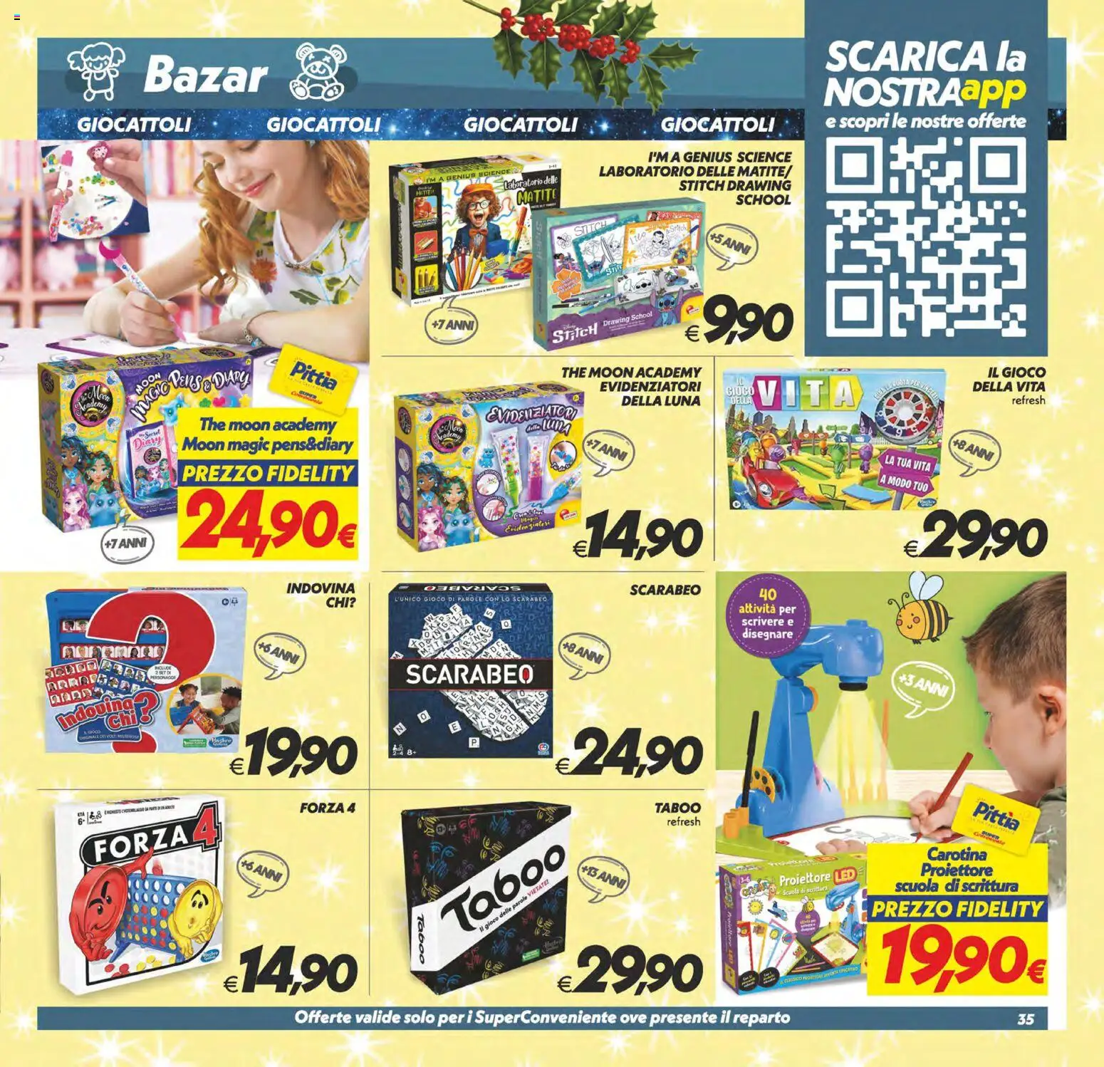 Volantino SuperConveniente del 05.12.2025 | Pagina: 35 | Prodotti: The, Gioco